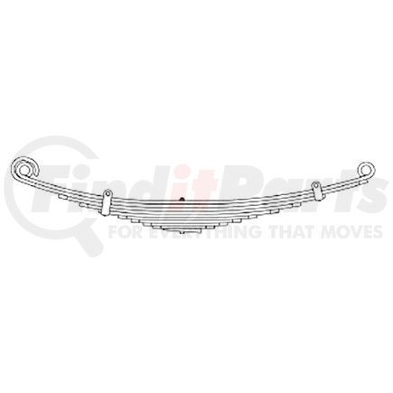 43-682 by DAYTON PARTS - Leaf Spring