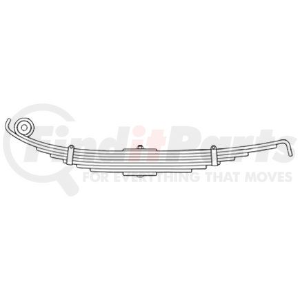 50-317 by DAYTON PARTS - Leaf Spring