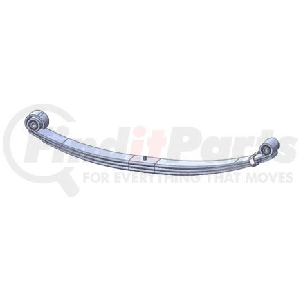 46-1490 by DAYTON PARTS - Leaf Spring - Front, Parabolic Spring, 3-Leaf, 4 in. Width, OEM A1614672001