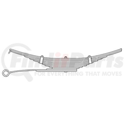 83-109 by DAYTON PARTS - Leaf Spring