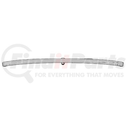 TRA-3217 by DAYTON PARTS - Leaf Spring