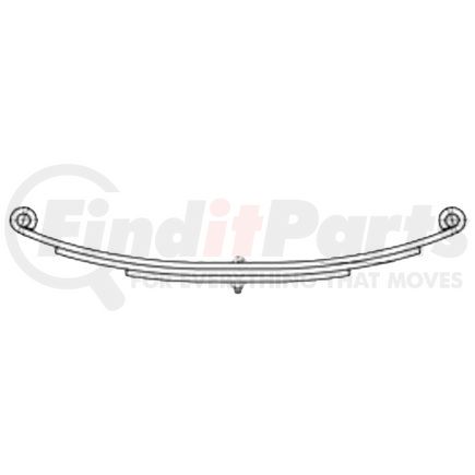 US-1030 by DAYTON PARTS - Leaf Spring