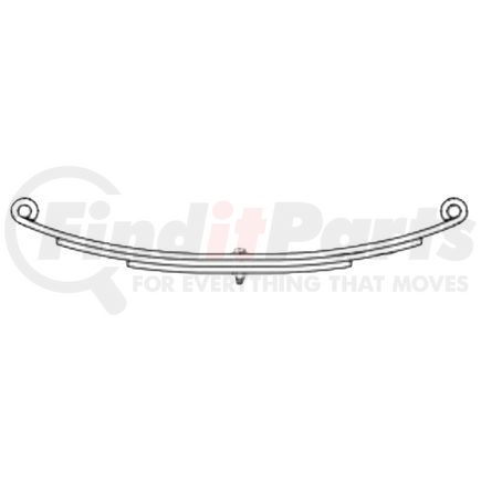 US-1011 by DAYTON PARTS - Leaf Spring