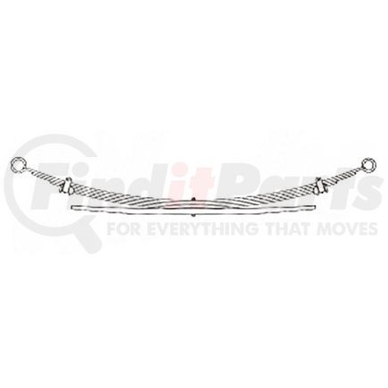 22-1649HD by DAYTON PARTS - Leaf Spring