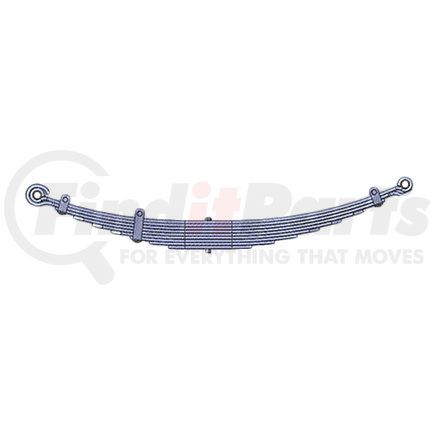 55-856 by DAYTON PARTS - Leaf Spring - Assembly, Front, 9 Leaves, 6,350 lbs. Capacity for Navistar/International S - Series