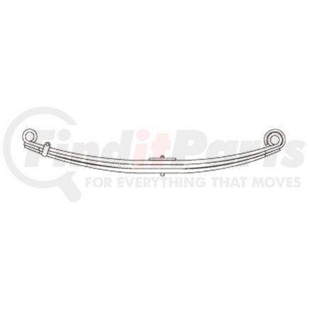 59-594 by DAYTON PARTS - FULL TAPER SPRING