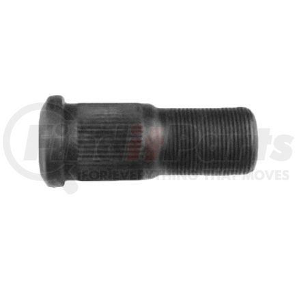 13-1627L by DAYTON PARTS - Wheel Stud - Left, Type 2, Headed, 1-1/8"-16 Thread, 4 in. Length