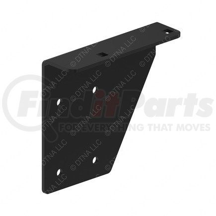 328683000 by FREIGHTLINER - Air Cleaner Bracket - Steel, Black, 0.12 in. THK