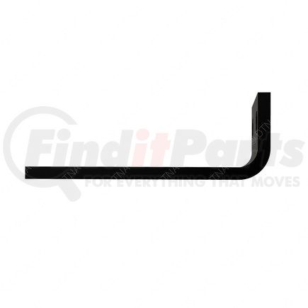 333405000 by FREIGHTLINER - Fuel Filter Bracket - Steel, Black, 0.25 in. THK