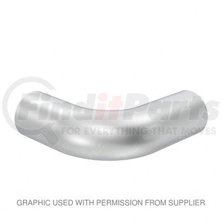 409657013 by FREIGHTLINER - PIPE-EXHAUST.5IN X 90DEG.13".CHROME