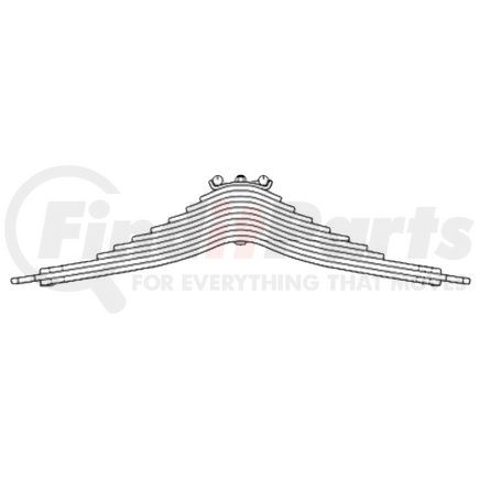 62-157 by DAYTON PARTS - Leaf Spring