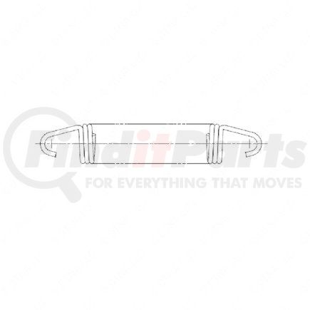 212674000 by FREIGHTLINER - Clutch Pedal Spring - Stainless Steel