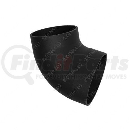 320323000 by FREIGHTLINER - Engine Air Intake Hose - Rubber, Black