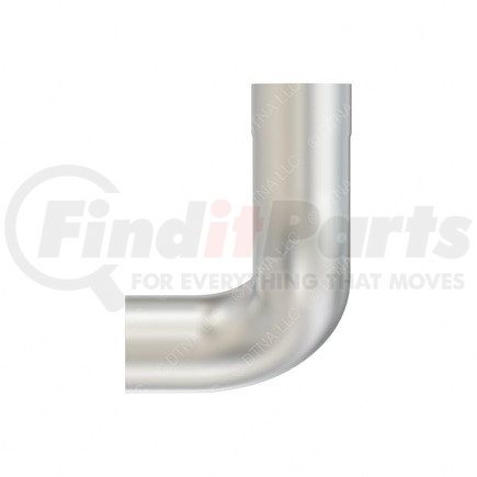 419911000 by FREIGHTLINER - Exhaust Muffler Pipe - Left Side, Aluminized Steel