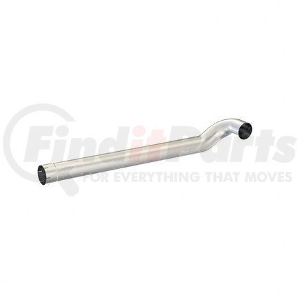 421738000 by FREIGHTLINER - Exhaust Muffler Pipe - Aluminized Steel