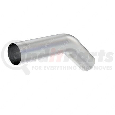 417131012 by FREIGHTLINER - Exhaust Pipe - 5 in., Outside Diameter, 60 Deg, Aluminum/Steel, 1412.6