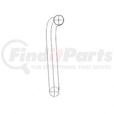 418614000 by FREIGHTLINER - Exhaust Pipe - Assembly, Engine Outlet