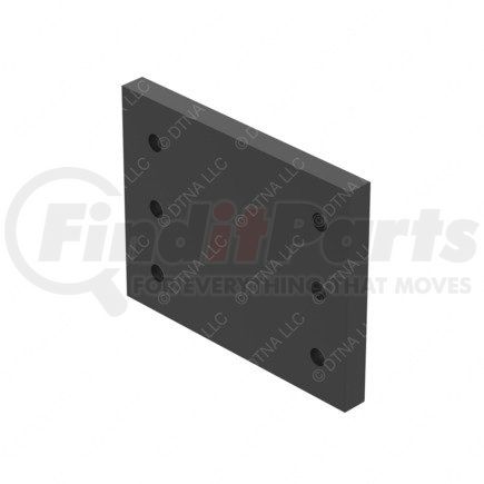 417955001 by FREIGHTLINER - Exhaust Bracket - Synthetic Rubber, 0.37 in. THK