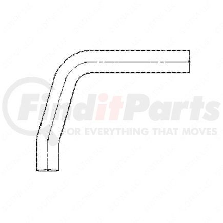 418112001 by FREIGHTLINER - Exhaust Pipe - Tip, Chrome