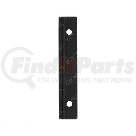 422249000 by FREIGHTLINER - Exhaust Muffler Bracket - Steel, Black, 6.35 mm THK