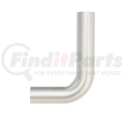 425380000 by FREIGHTLINER - Exhaust Pipe - Slot 90, 4 in. Outside Diameter, 12 in. x 18 in.