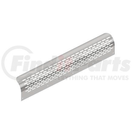 425234004 by FREIGHTLINER - Exhaust Heat Shield - Stainless Steel, 930 mm x 189.2 mm, 0.92 mm THK