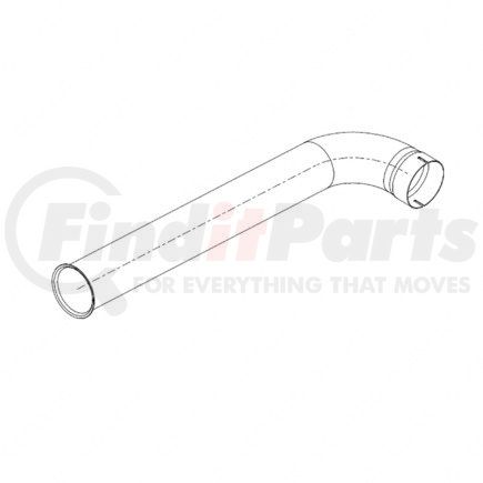 425790000 by FREIGHTLINER - Exhaust Pipe - Aftertreatment Device, Outlet, S60 Environmental Protection Agency 07