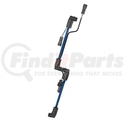 428872300 by FREIGHTLINER - Diesel Exhaust Fluid (DEF) Doser Coolant Line - Blue, 3000 mm Tube Length