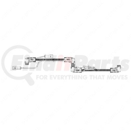 428872460 by FREIGHTLINER - Diesel Exhaust Fluid (DEF) Doser Coolant Line - 4600 mm Tube Length