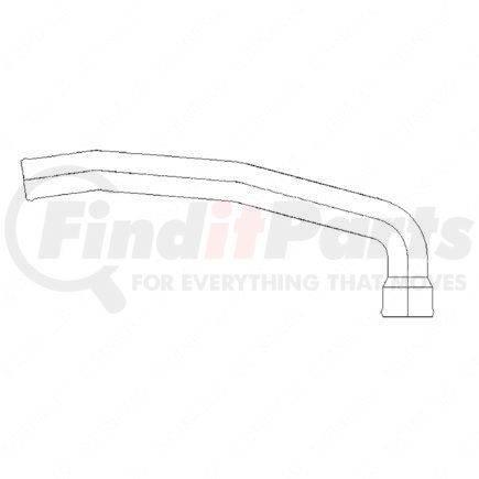 523352000 by FREIGHTLINER - TUBE-COOLANT.LOWER.906