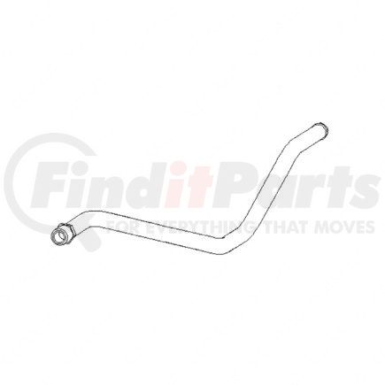 520857001 by FREIGHTLINER - Heater Return Pipe - Steel, 250 psi Burst Pressure