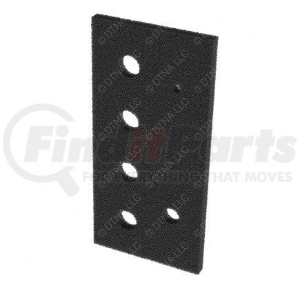 645394000 by FREIGHTLINER - Fuse Box Gasket - Closed Cell Cellular Foam, 200 mm x 95 mm, 9.52 mm THK