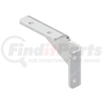 675423200 by FREIGHTLINER - Battery Box Step Bracket - Left Side, Aluminum Alloy, 163.5 mm x 105.5 mm