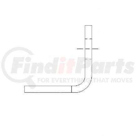 617086000 by FREIGHTLINER - Battery Box Bracket - Aluminum, 0.25 in. THK