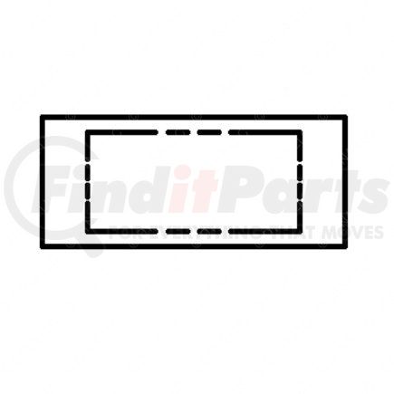 621589010 by FREIGHTLINER - Multi-Purpose Decal - Black