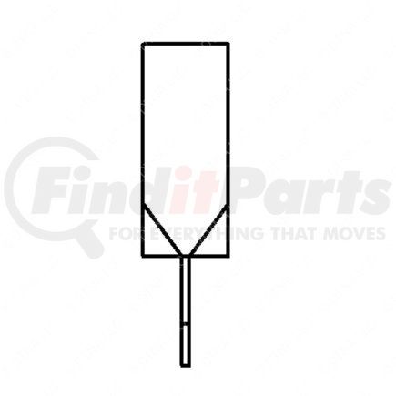 635142025 by FREIGHTLINER - Circuit Breaker - 29.21 mm Length