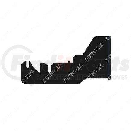 1219537000 by FREIGHTLINER - ABS Modulator Bracket - Steel, 222 mm x 151.8 mm, 6.35 mm THK