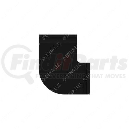 1864572000 by FREIGHTLINER - Dashboard Panel Bracket - Right Side, Steel, 67.7 mm x 47.2 mm, 1.89 mm THK