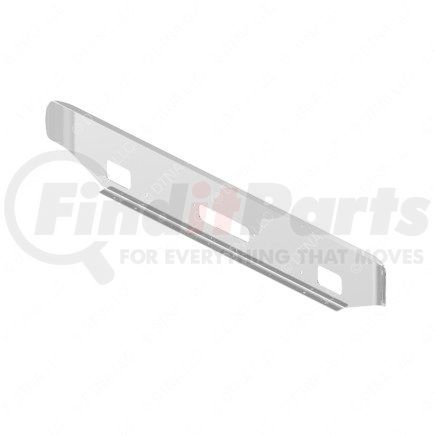 2128150016 by FREIGHTLINER - Bumper - Steel, 2454.6 mm x 66.7 mm