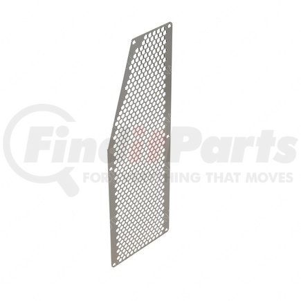 2128857001 by FREIGHTLINER - Bumper Grille Insert - Right Side, Stainless Steel, 497.6 mm x 166.6 mm