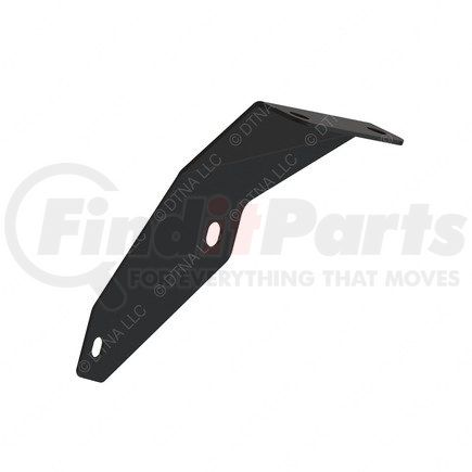 1713813000 by FREIGHTLINER - Fender Bracket - Right Side, Steel, Black, 3 mm THK