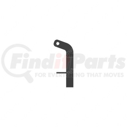 2268618000 by FREIGHTLINER - Radiator Coolant Hose Bracket - Steel, 0.18 in. THK