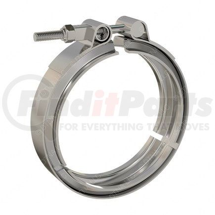 01-14596-003 by FREIGHTLINER - Exhaust Clamp - Stainless Steel