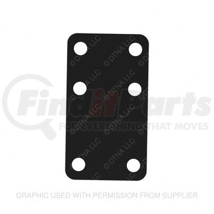 01-24791-000 by FREIGHTLINER - Engine Mount Bracket - Steel, 0.5 in. THK