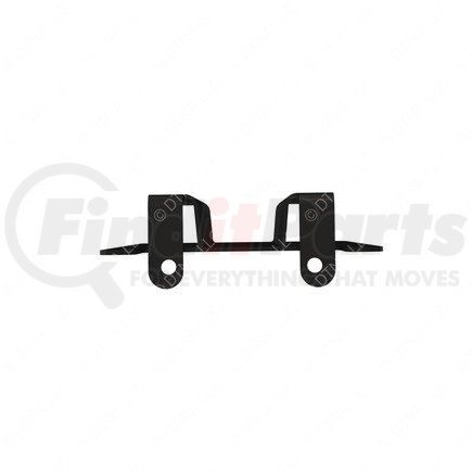 2258220000 by FREIGHTLINER - Mud Flap Bracket - Steel, Black, 289.4 mm x 128 mm, 2.84 mm THK