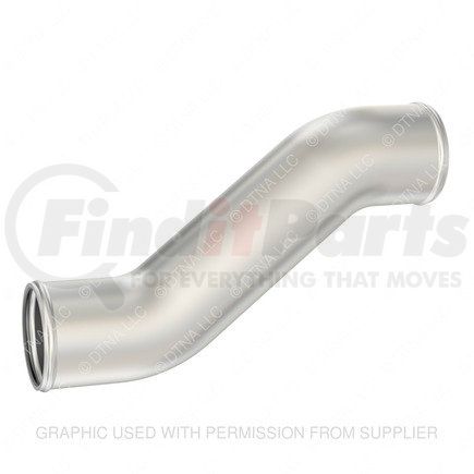 01-29464-000 by FREIGHTLINER - Intercooler Pipe - Left Side, Aluminized Steel