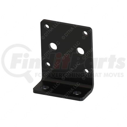 01-31336-000 by FREIGHTLINER - Fuel Filter Bracket - Steel, Black, 6.35 mm THK