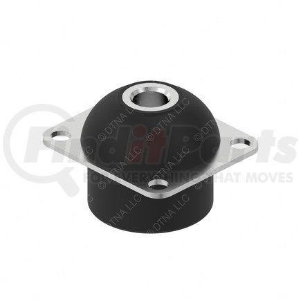 01-34687-000 by FREIGHTLINER - Engine Mount Isolator - Plain, 4.11 in. x 3.6 in.