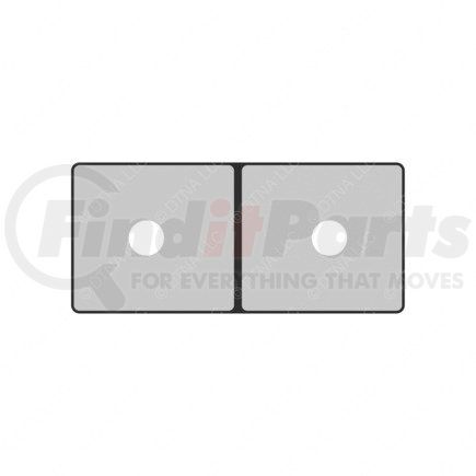 01-34688-000 by FREIGHTLINER - Engine Mount Isolator - Steel, 185.92 mm x 82.04 mm
