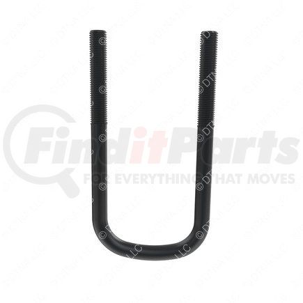 11-23463-000 by FREIGHTLINER - Leaf Spring Axle U-Bolt - Steel, 3.35 in. Thread Length, 5/8-18 UNF-2A in. Thread Size